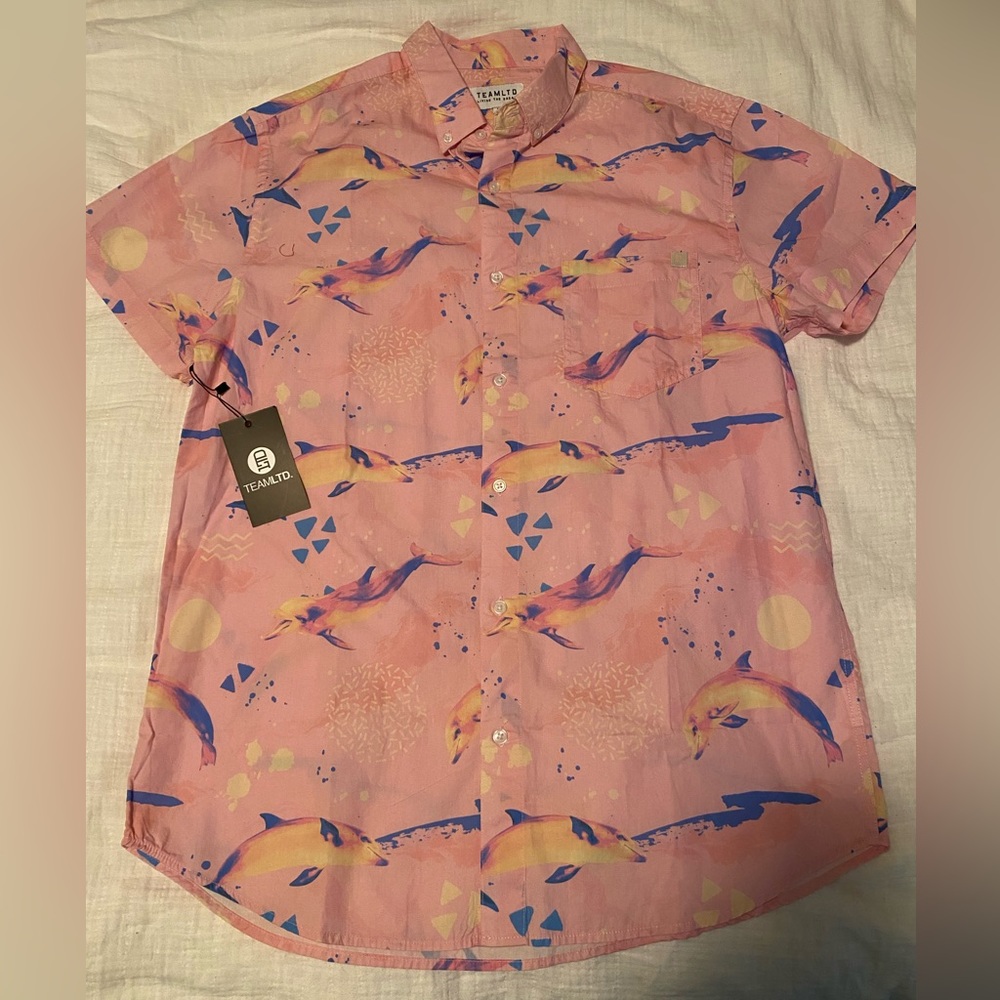 TEAMLTD - Men's Button up T-shirt